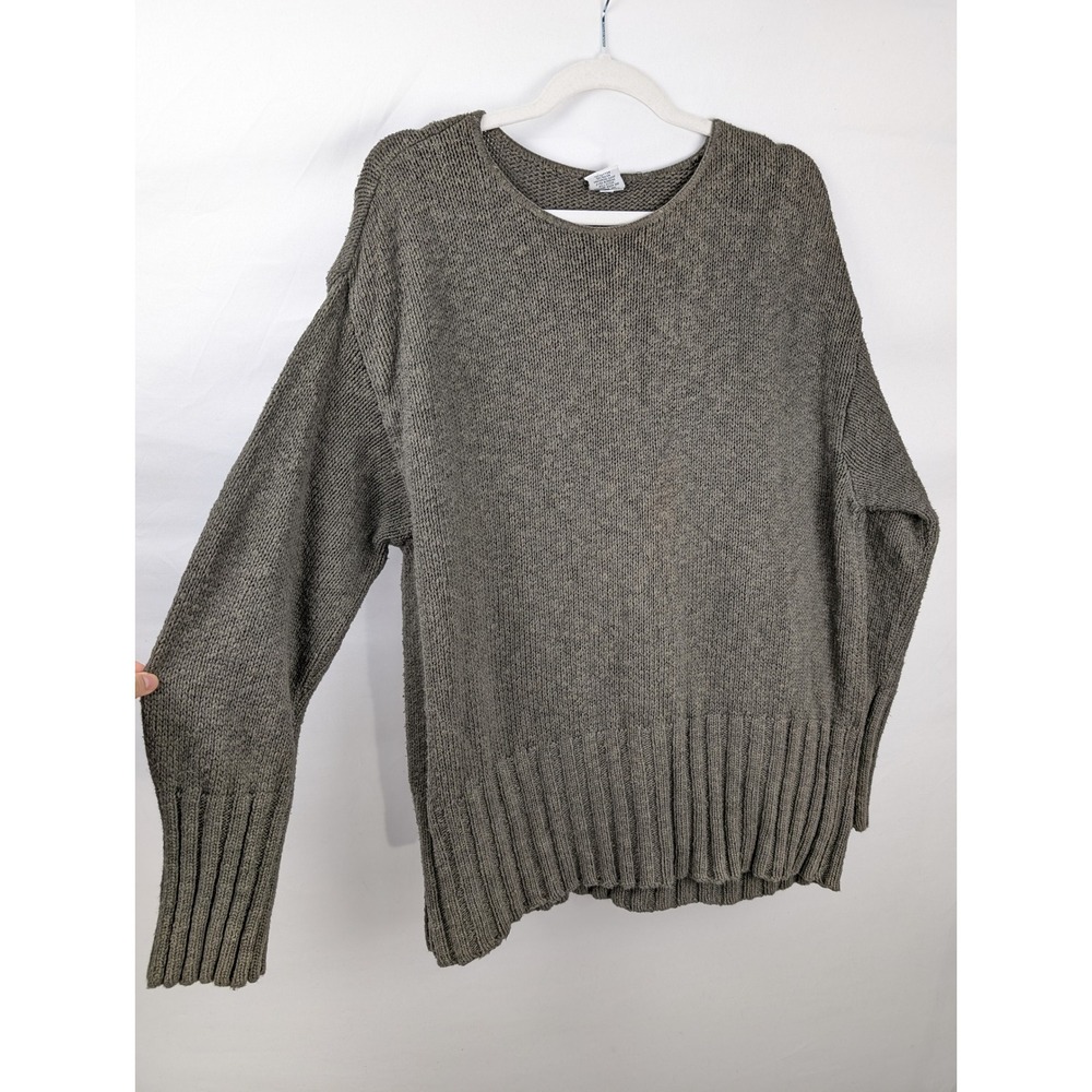 Vintage CP Shades Oversized Sweater Size L Green Sustainable Classic Comfort - Picture 2 of 8